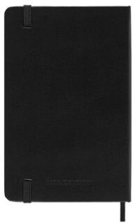 agenda 2027 semanal horizontal pocket tapa dura negra moleskine