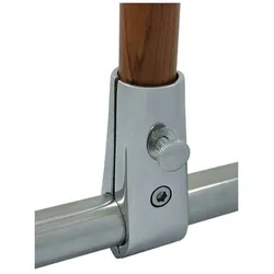 Flaggenstockhalter für Reling, A4, für Rohr 25mm