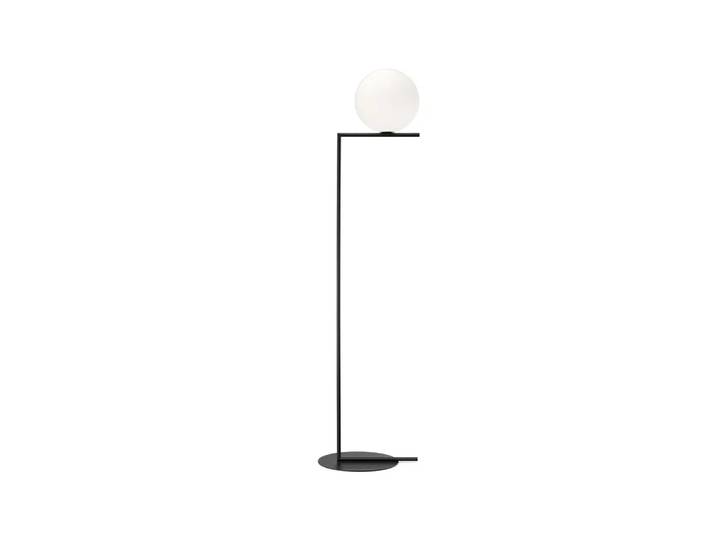 Flos IC Lights F2 Stehleuchte Schwarz-opal