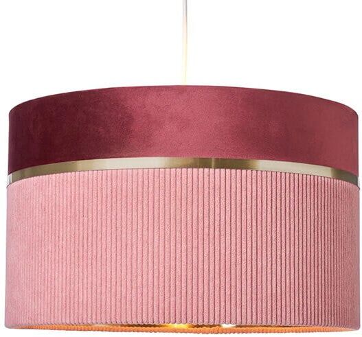 BHS Violet 40cm Pink Mixed Fabric Easyfit Shade