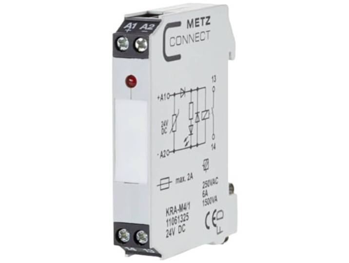 Metz Connect Koppelbouwsteen 24 V/AC (max) 1 sluiter 11061325 1 st.
