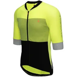 Radvik, Herren, Velotrikot, Echo BV GTS M cycling jersey 92800617763 (S), Schwarz, Gelb, S