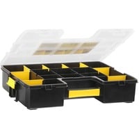 Organizer SortMaster, Werkzeugkiste schwarz/gelb, 17 Fächer