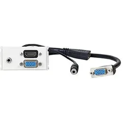 Vivolink, Steckdose, WI221270 Steckdose HDMI + VGA +