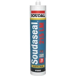 Hybridpolymerdichtstoff SOUDASEAL 215 LM weiß 290ml Kartusche SOUDAL