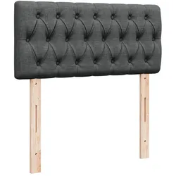 vidaXL, Boxspringbett, Kadora (Knopfheftung Design) (80 x 200 cm)