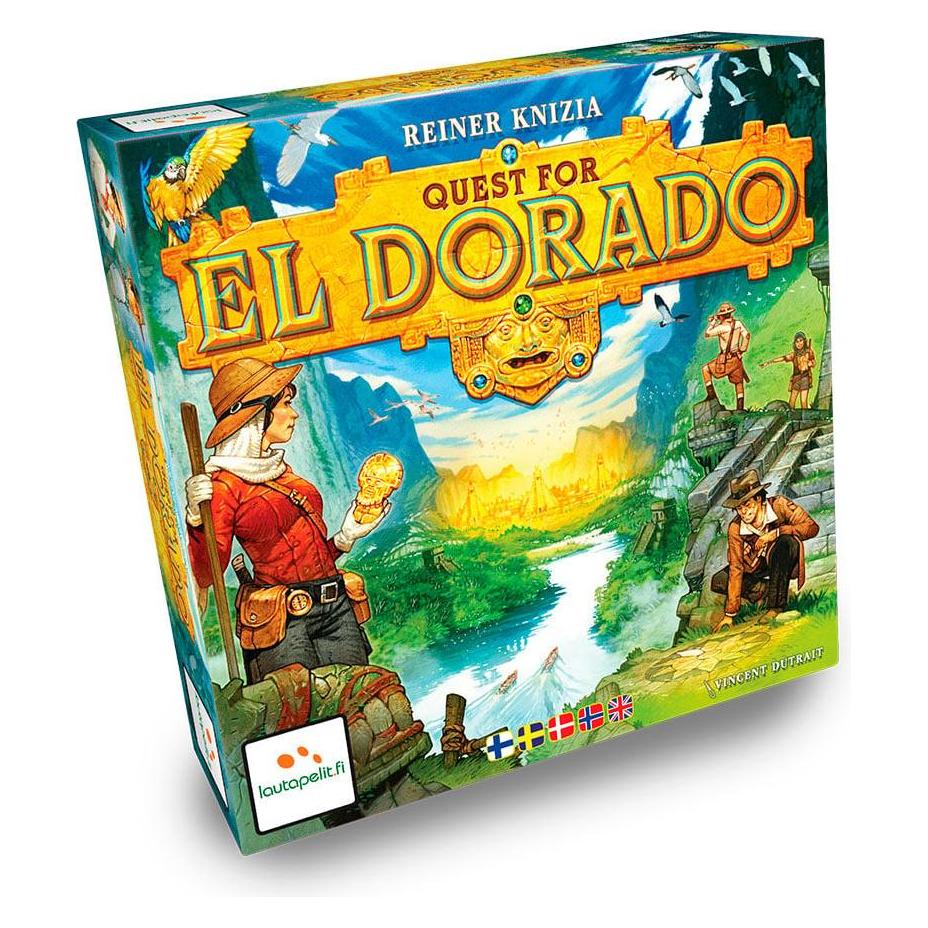 Lautapelit Quest for El Dorado (Nordic+EN) (Englisch, 2 - 4 Spieler) (LPFI 465)