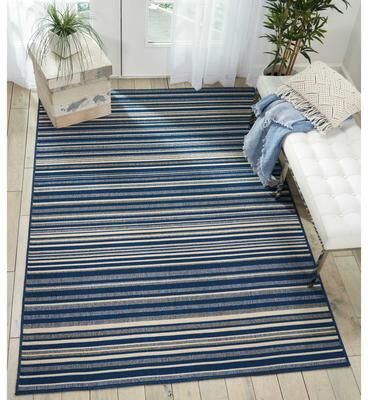 Nourison Lido Beach Striped Area Rug