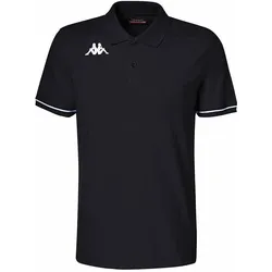 Kappa, Herren, Sportshirt, Barl (XXL), Schwarz, Weiss