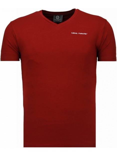 Local Fanatic Basic v neck t-shirt