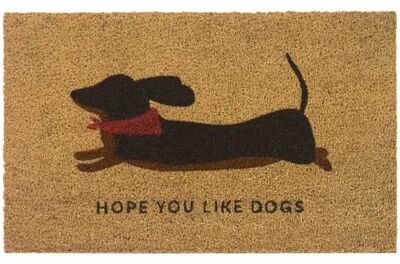 "Balta Rugs Hope You Like Dogs 18"" x 30"" Doormat"