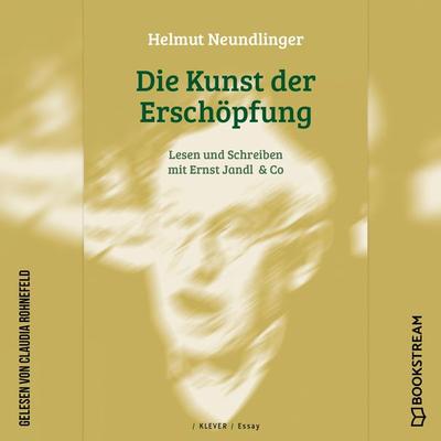 Die Kunst der Erschöpfung - Helmut Neundlinger, Audio, 9783991164876