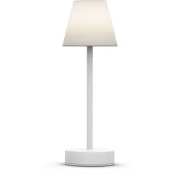 New Garden Lola Slim 30 Akku Tischleuchte White