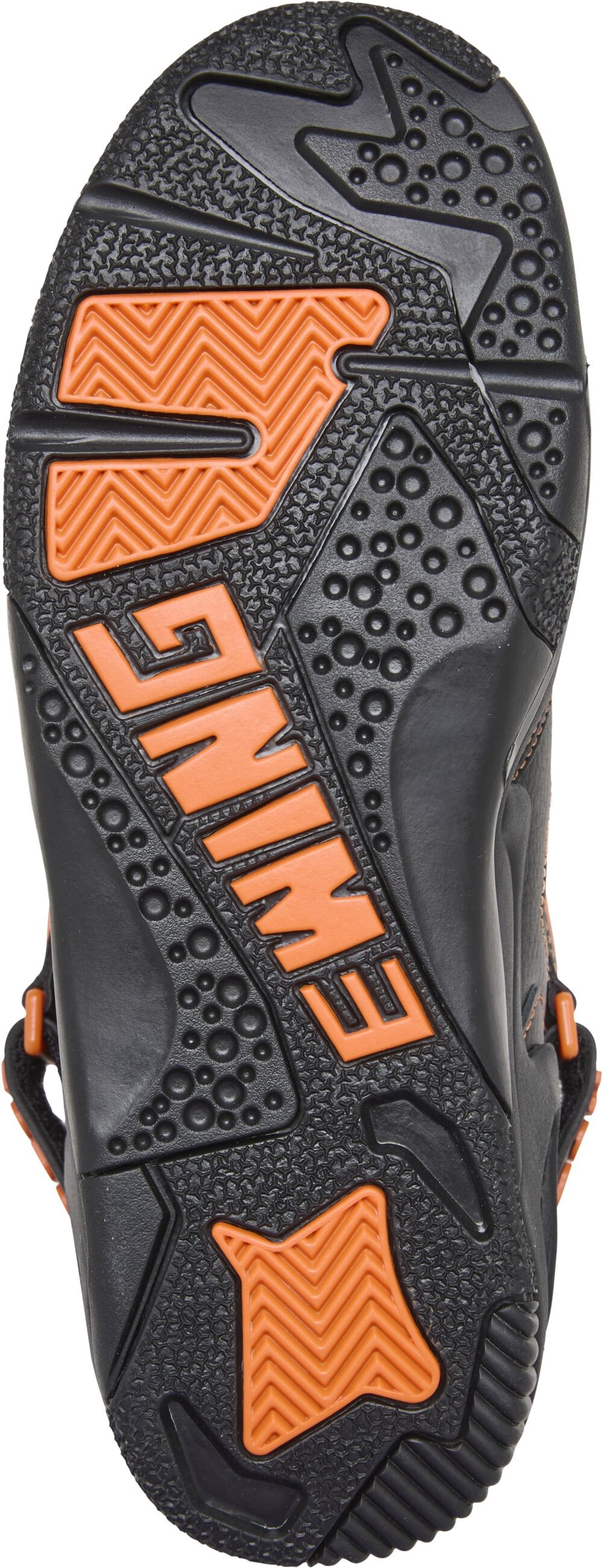 Trainingsschuh EWING "Ewing EWING ROGUE Halloween", Herren, Gr. 42.5, orange (schwarz, vibrant orange), Leder, Schuhe