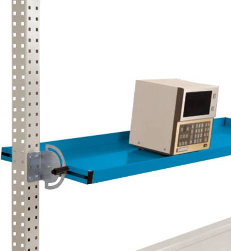 Manuflex AS1719.5012 Neigbare Ablagekonsole für PACKPOOL Packtische, Nutztiefe 345 mm. Für Tischbreite 2000mm