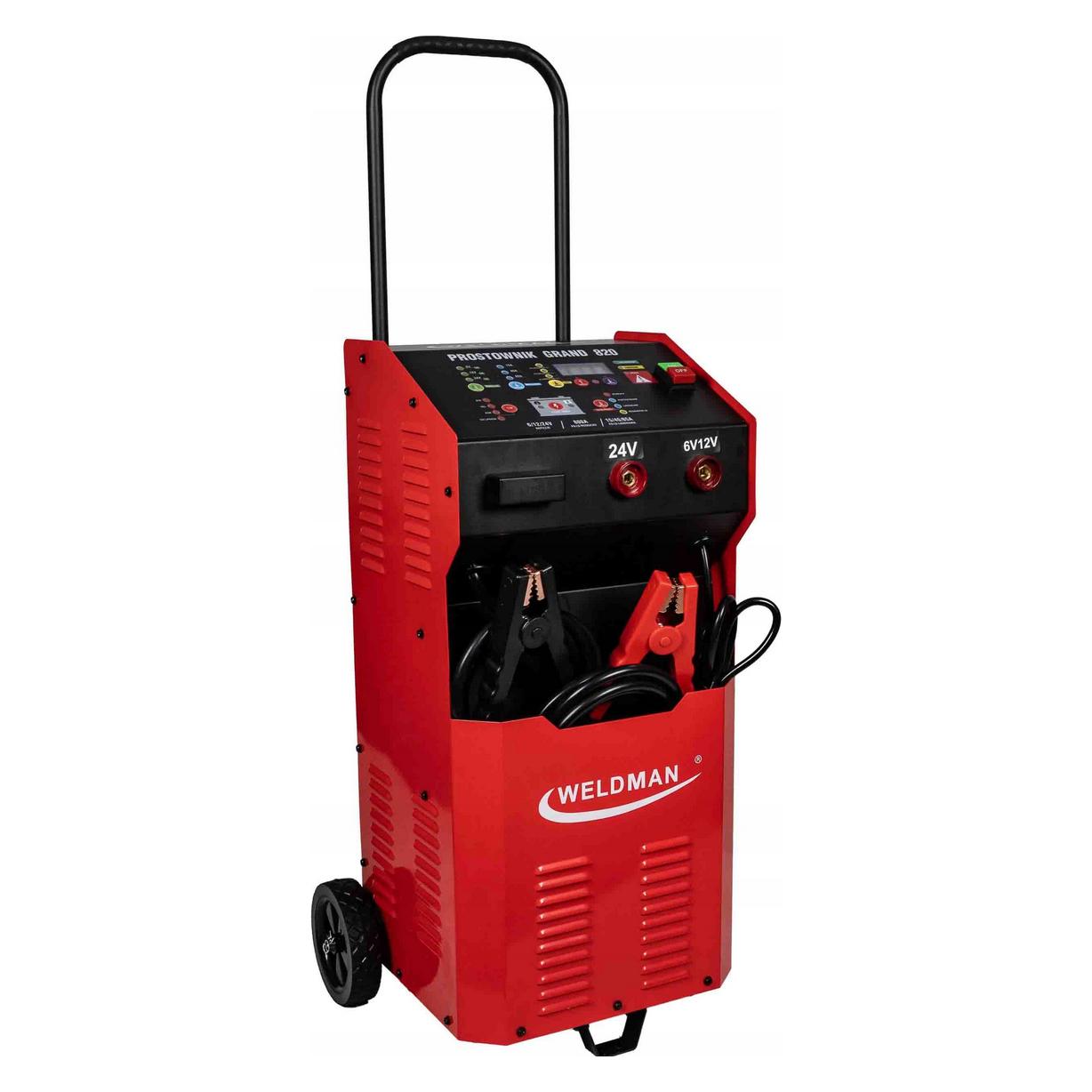 Weldman Grand 820 Batterieladegerät mit Starter (12V, 24V) (61200214)