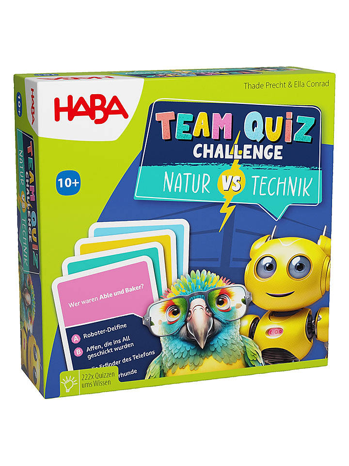 Haba Quiz "Team Challenge Natur vs. Technik" - ab 10 Jahren - onesize