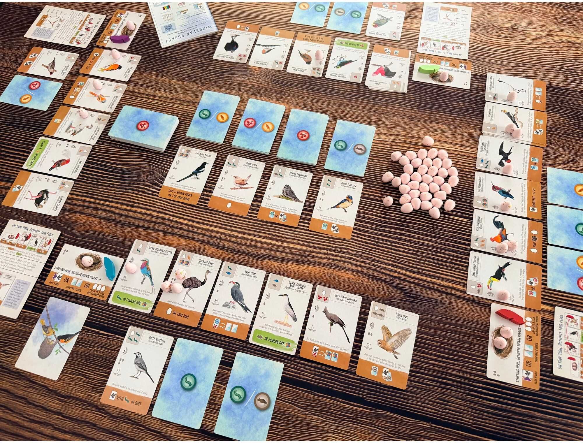 Wingspan Pocket from Stonemaier Games - Compact Card-Driven Game for Quicker Sessions and Portability