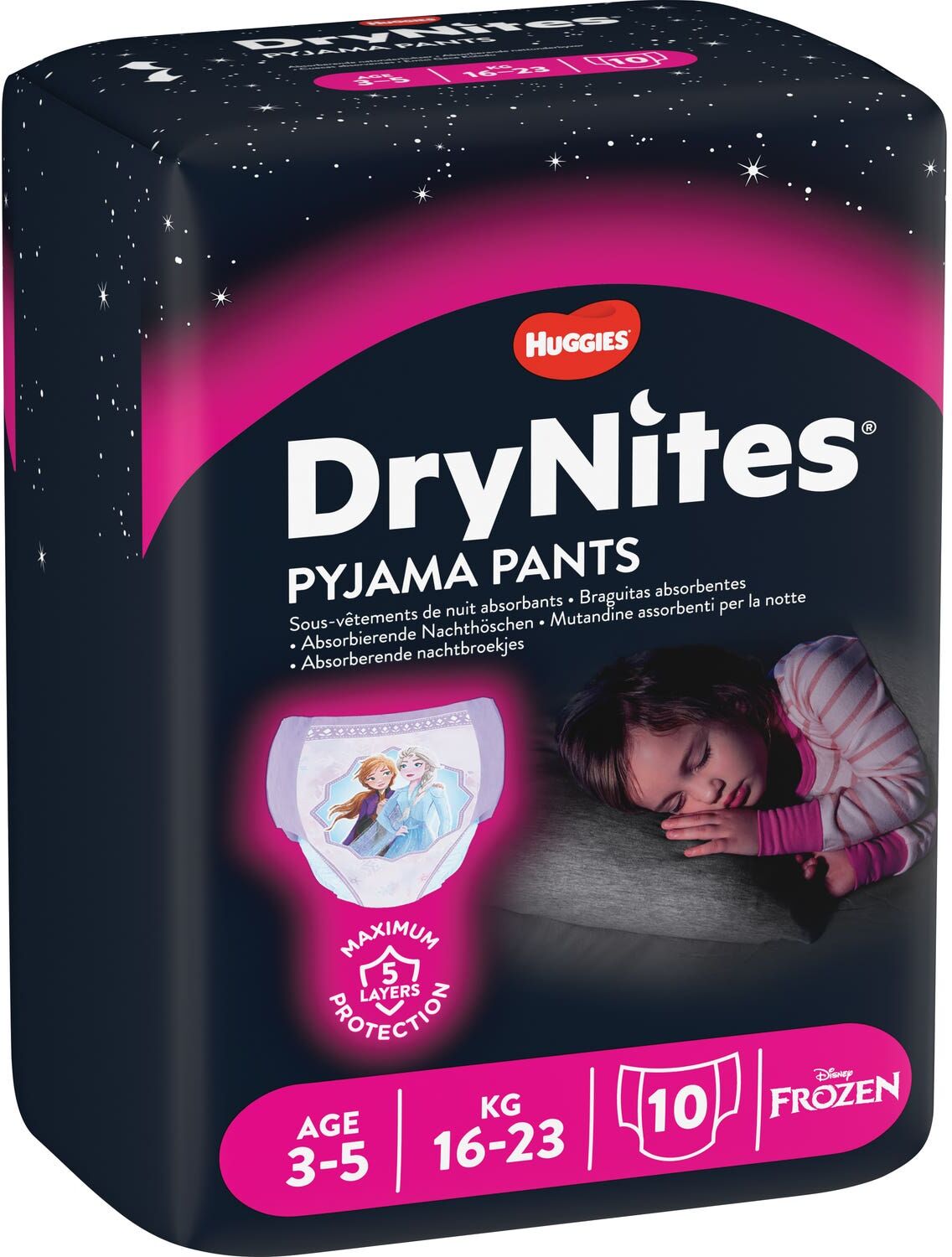 Huggies Drynites Girl S 10Pcs