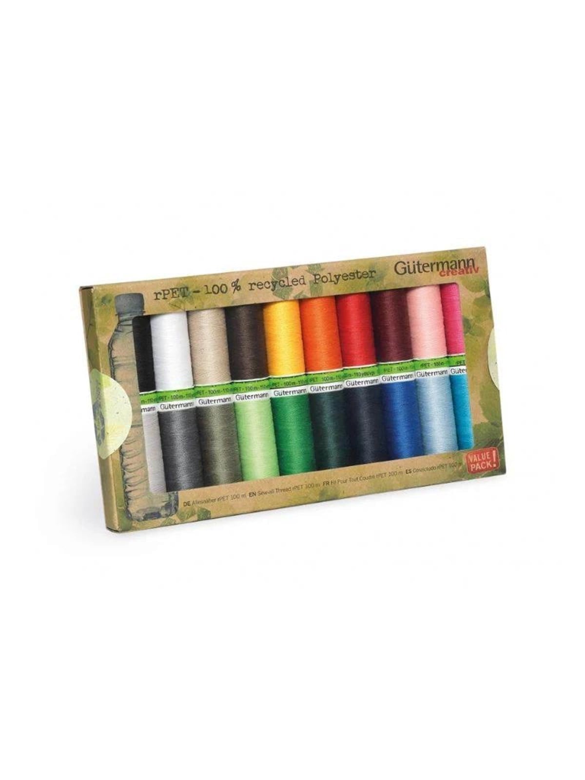 GÜTERMANN Embroidery thread set universal thread - 20 rl. at 100m