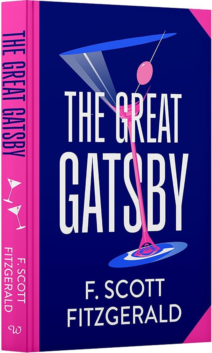 Wilco International The Great Gatsby by F. Scott Fitzgerald - Deluxe Hardback Sprayed Edge Edition - Classic American Novel - New Hardcover Gift Edition