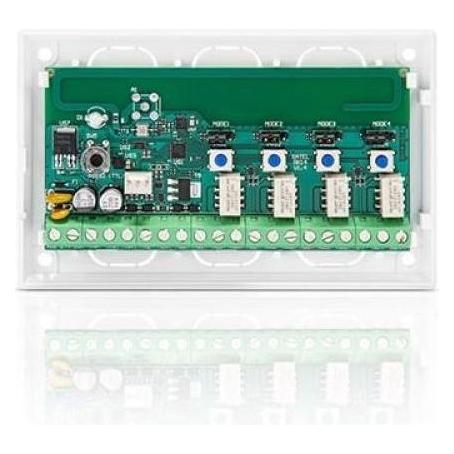 Satel RK-4K 4-Kanal-Funksteuerung 433MHz (Gerätespezifische Fernbedienung, Radio Frequency (RF)) (RK-4K)