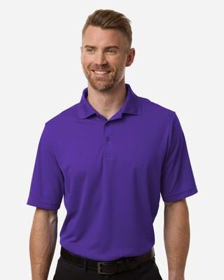 CORE365 CE108 Men's Nova Performance Pique Polo Shirt in Campus Purple size 5XL   Recycled Polyester