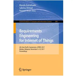 Requirements Engineering for Internet of Things, Fachbücher von Sabrina Ahmad, Massila Kamalrudin, Naveed Ikram