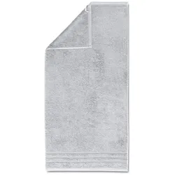 Casea Duschtuch Alicante 70 x 140 cm Baumwolle Silber