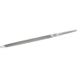 Irimo, Raspel + Feile, Dreikant-Sägefeile, schlank, Halbschlicht, ohne Heft 150 mm (150 mm)