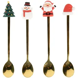 Tee/Kaffeelöffel-Set X-MAS (H 14,50 cm) - H 14,50 cm