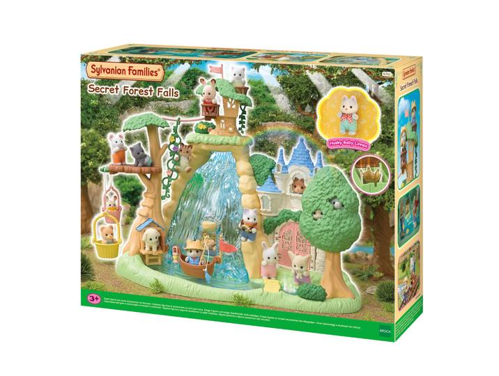La cascade de la forêt secrète