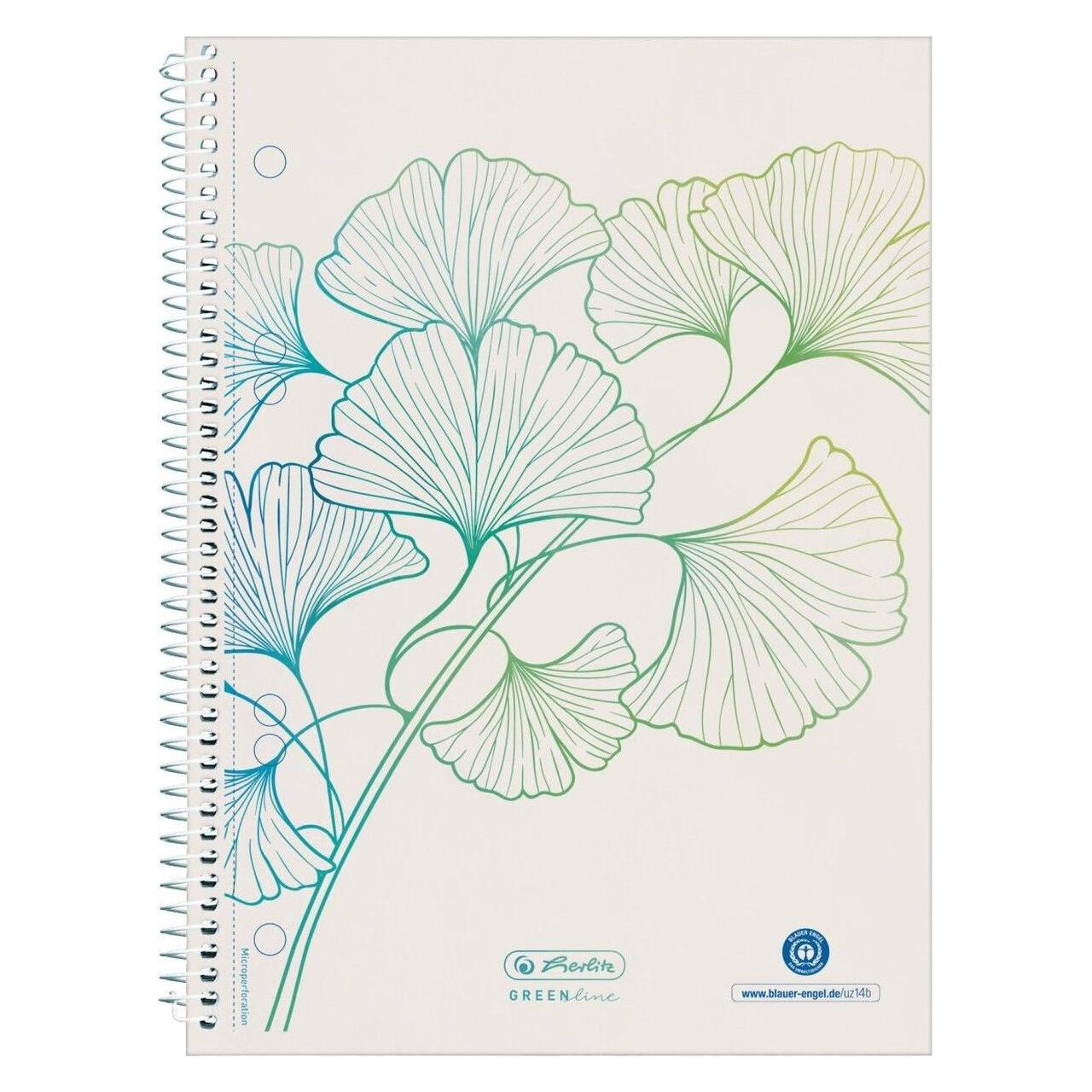 Herlitz Greenline Ginkgo (A5, Liniert) (50033508)