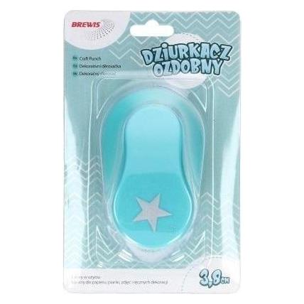 Brewis Dekorativer Locher - Stern 3,8 cm MIX (57385895)