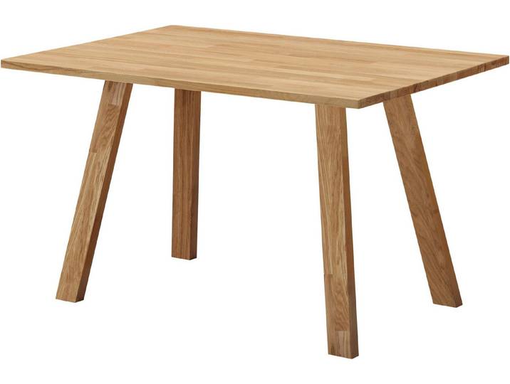 massivline&more Esstisch Lorenzo/Roberto, Küchentisch, Tisch, Esstisch, Holztisch (2-St), Massivholztisch, Wahlweise mit Einlegeplatte