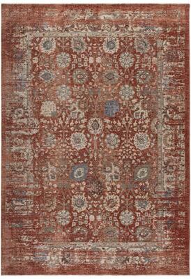 SAFAVIEH Gemstone Lupke Traditional Cotton Rug