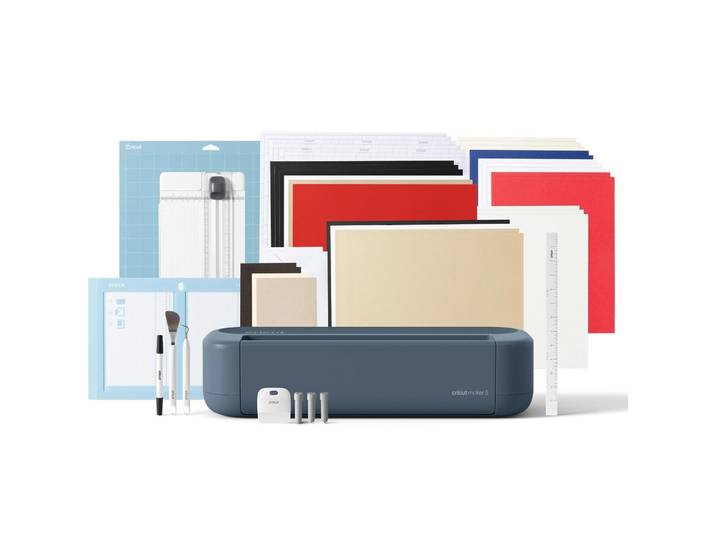 Schneideplotter Cricut Maker 5 Essential Bundle Schieferblau - Schneideplotter