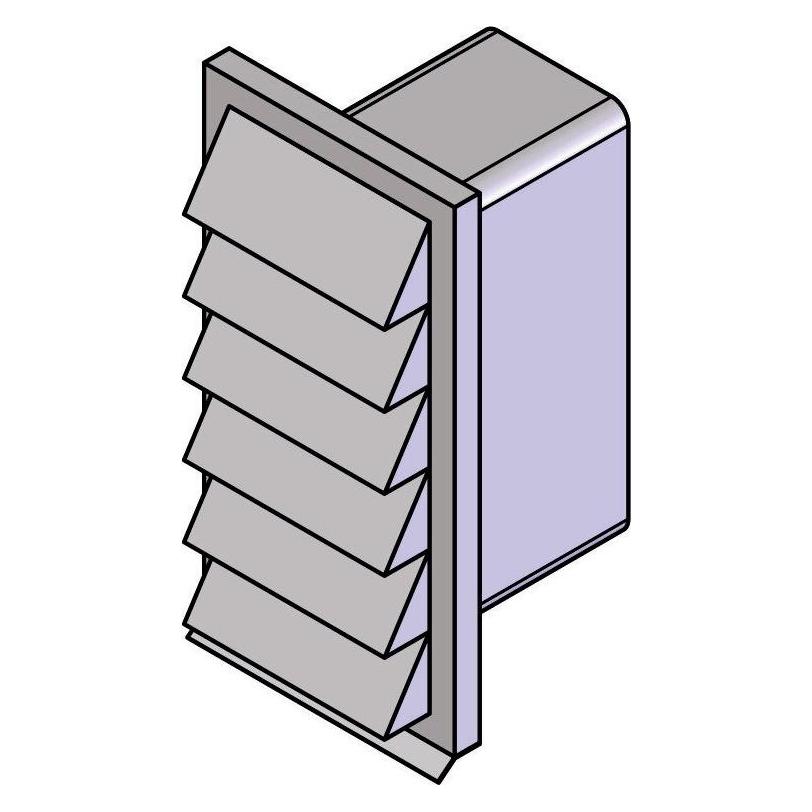 Hastrag Fassadengitterkasten, hochkant (200V2AVE90220)