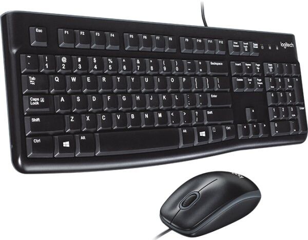 Logitech Mk120 Kablet Mus/tastatursæt, Nordisk