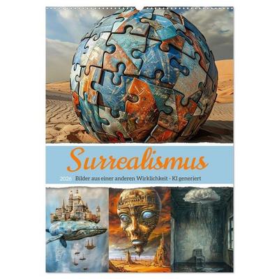 Surrealismus (Wandkalender 2026 DIN A2 hoch), CALVENDO Monatskalender