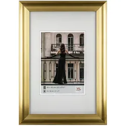 Walther Bilderrahmen Venice Kunststoff Gold / 15 x 20