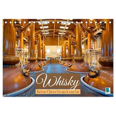 Whisky: Reine Geschmacksache (Tischkalender 2026 DIN A5 quer), CALVENDO Monatskalender