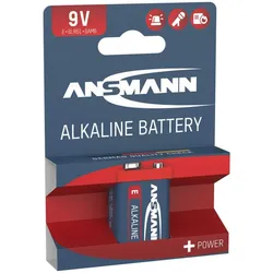 ANSMANN RED LINE - Batterie 9V - Alkalisch