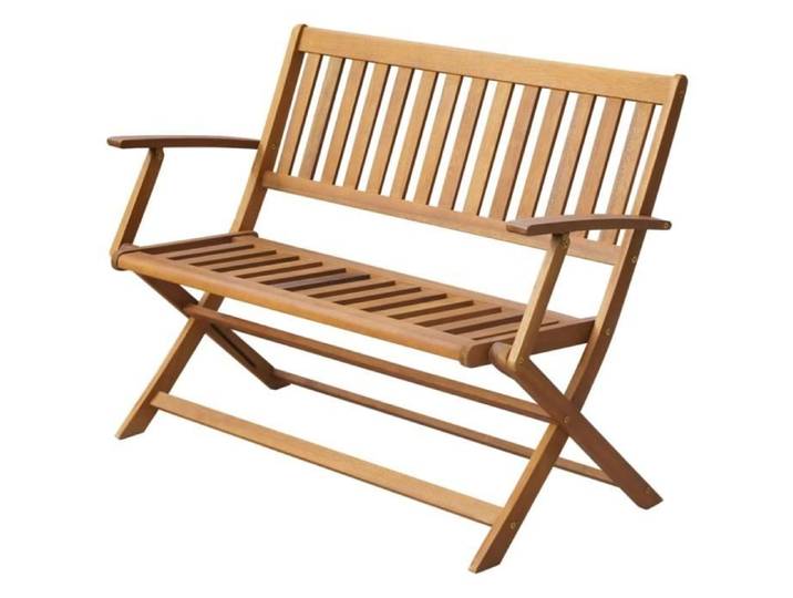 Banc de jardin - Acacia - 120 cm - Pliable - Confortable - Pour 3 personnes