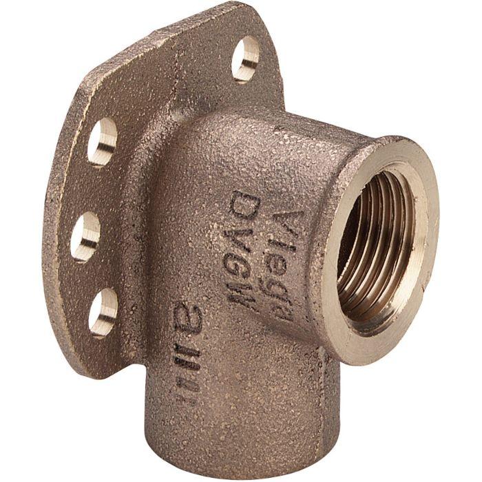 Viega Wandscheibe 151812 28 mm x Rp 1, Rotguss