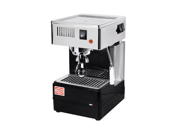 Quick Mill 0820 Retro Siebträgermaschine schwarz