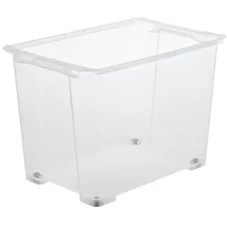 Rotho Aufbewahrungsbox Evo Easy 65 l Kunststoff Transparent