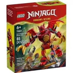 LEGO® Ninjago 71851 Kais Drachen-Mech Battle Set