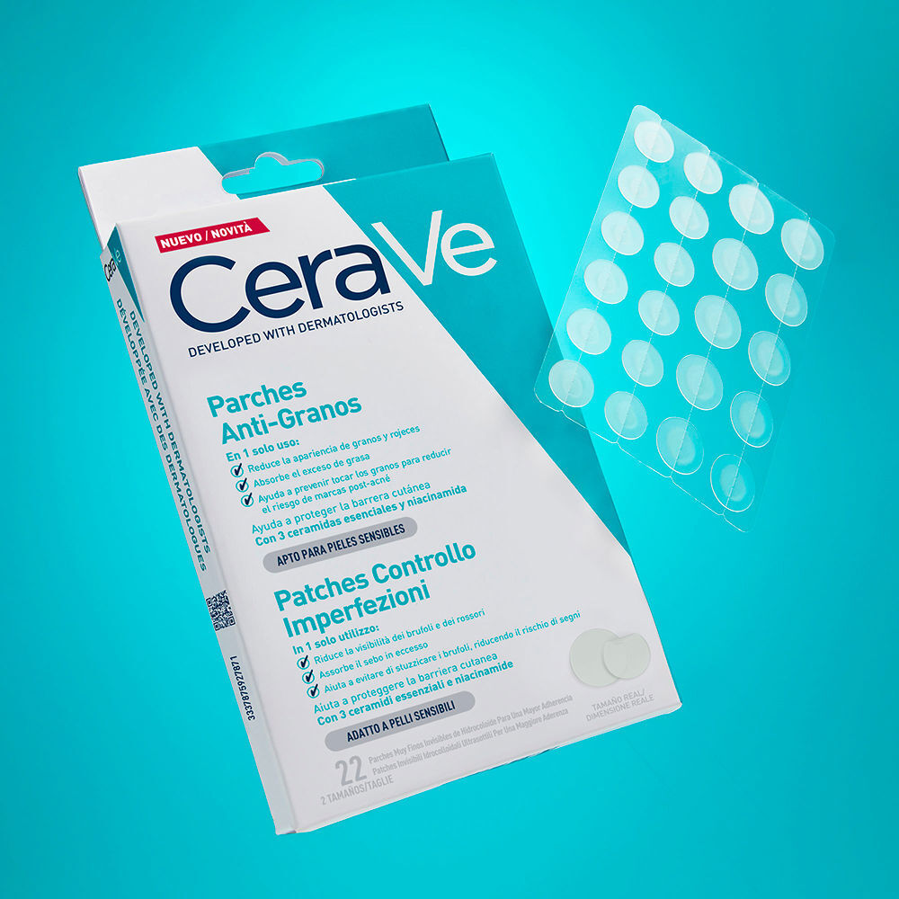 Cerave Patchs ANTI-PIM avec 3 céramides essentiels et niacinamide, résultats en 3 heures 22 u