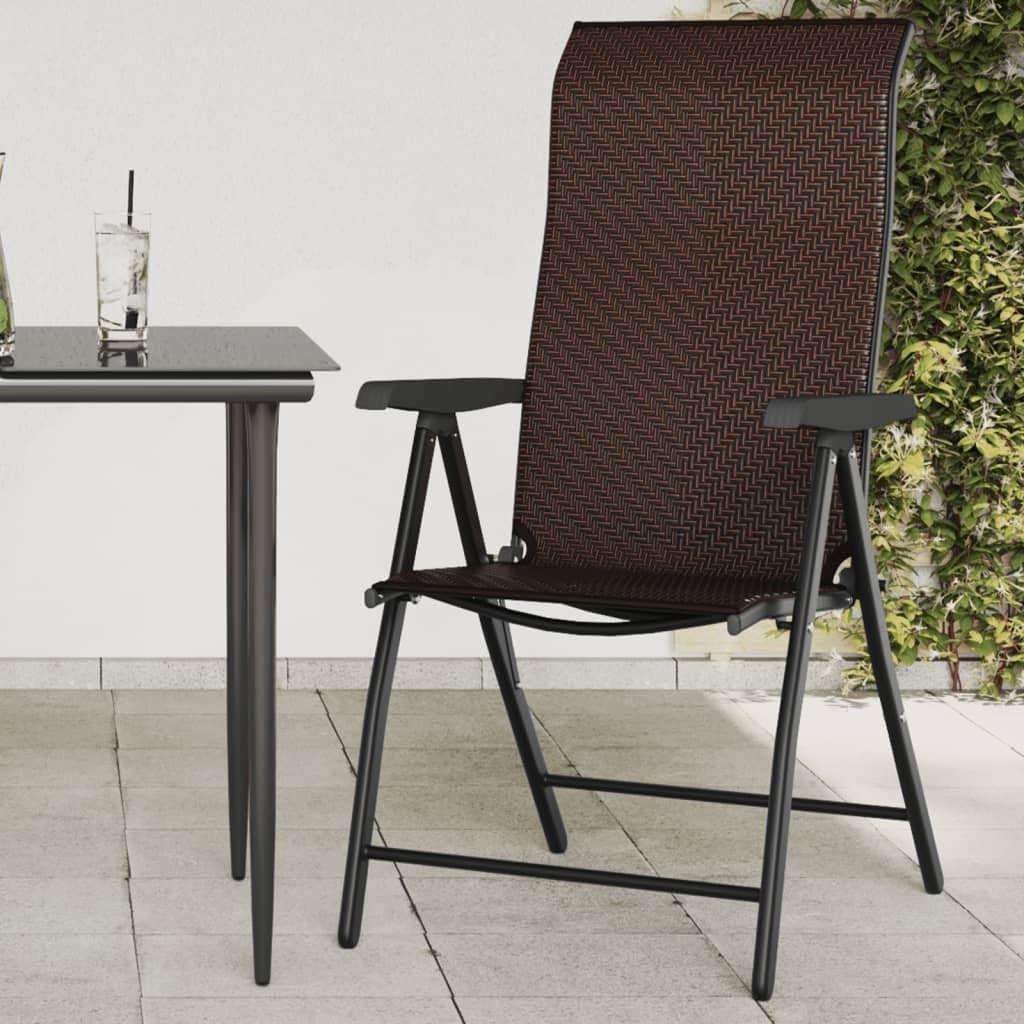 Gartenstühle - Gartenstühle - Terrassenstühle - Gartenmöbel für den Außenbereich - Klappstühle - 8 Stück